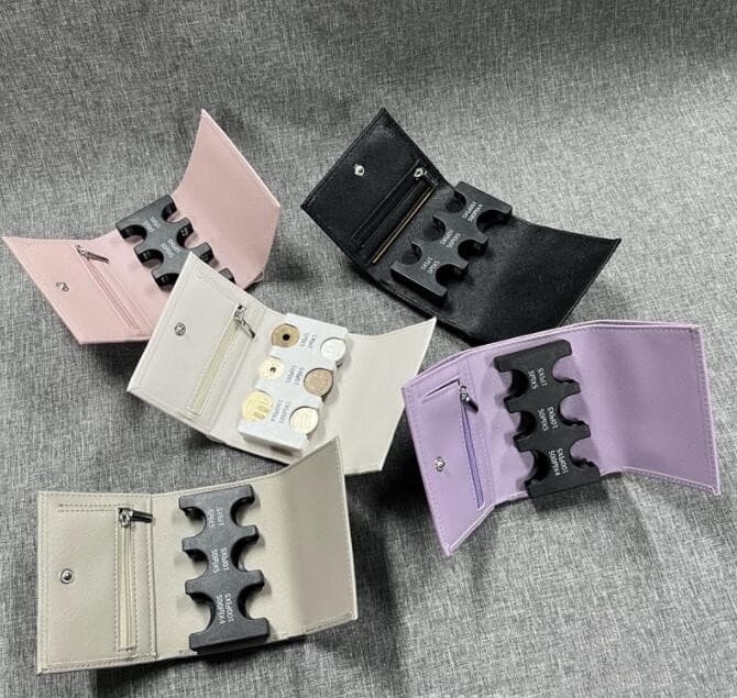 コインケース メンズ多機能財布 小銭入れ付きカード収納ケース