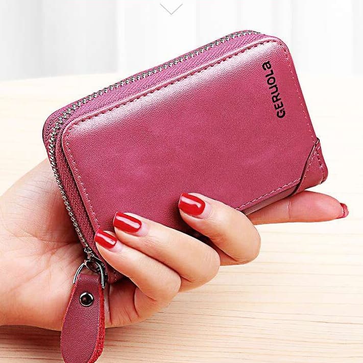  本革製カード収納コインケース