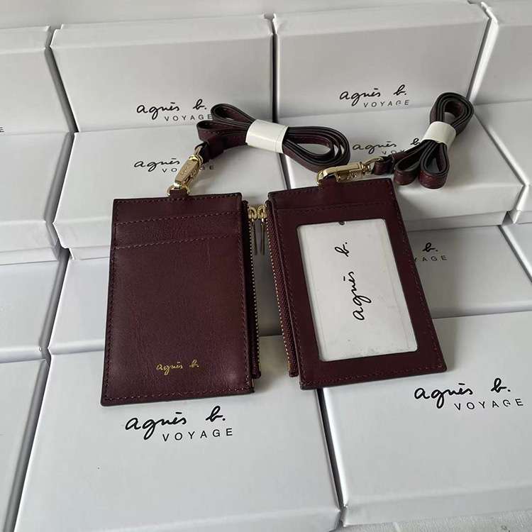 コインケース  ブランドロゴ入り コインカード&パスケース