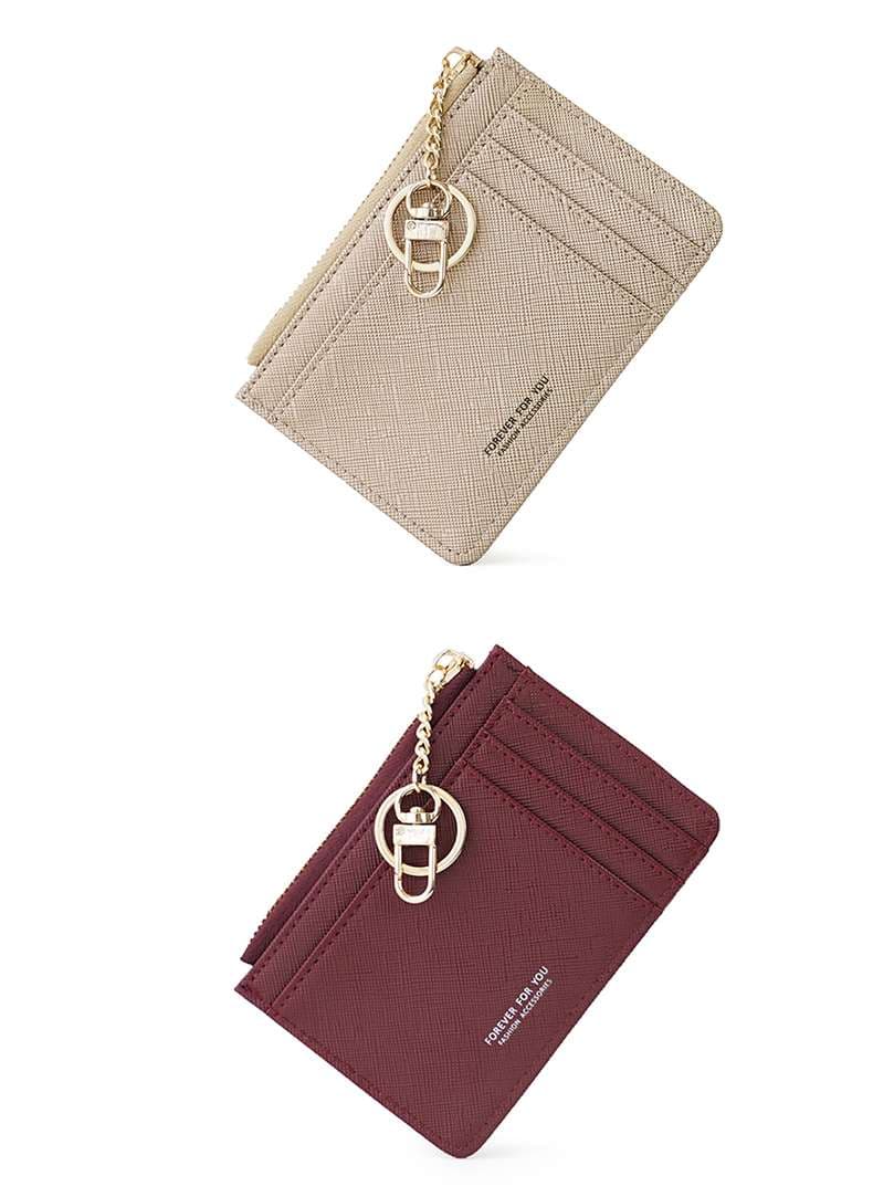  コンパクト定期入れ付きコインケース