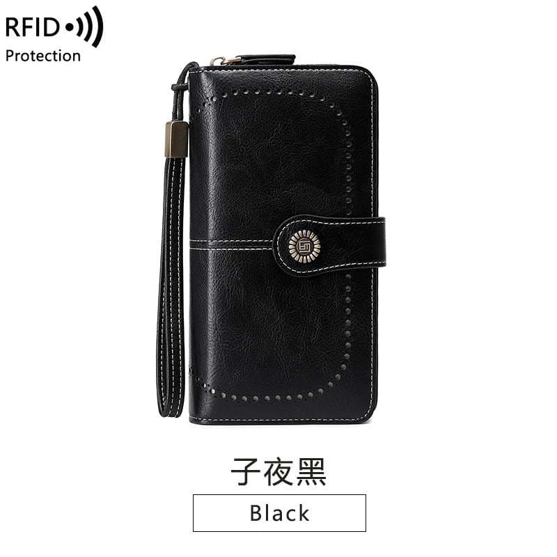 コインケース  RFID機能搭載 多機能レザーウォレット