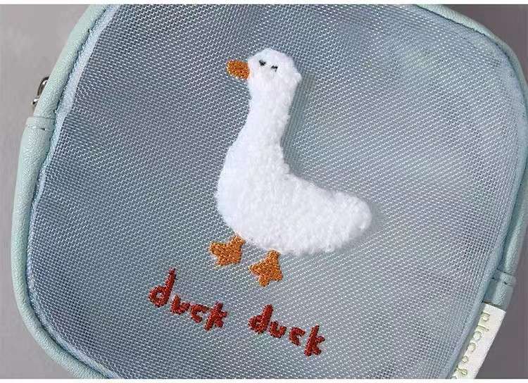 コインケース  動物刺繍入りミニポーチ