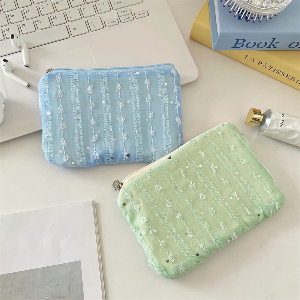 コインケース 花刺繍ミニ財布