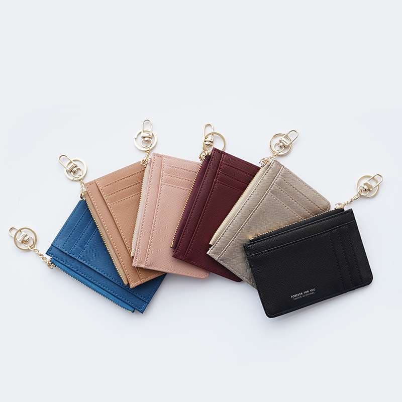  コンパクト定期入れ付きコインケース