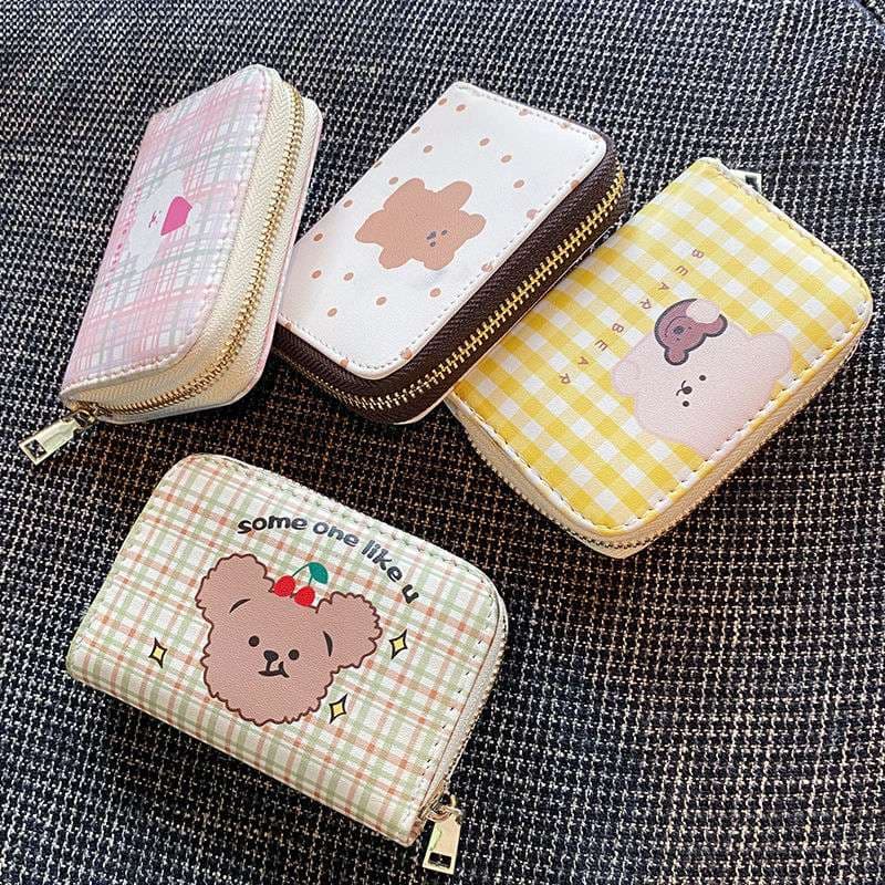 コインケース  かわいい動物柄ミニ財布