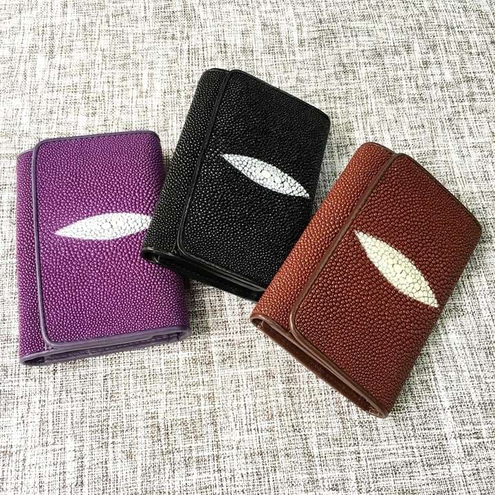 コインケース  スティングレイ製エキゾチックカードケース