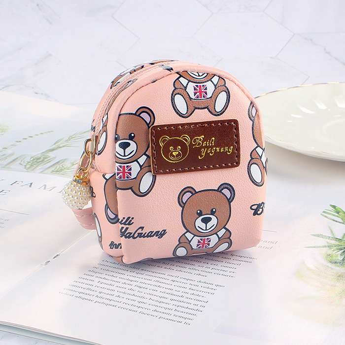 クマちゃんユニオンジャックミニバックパックコインケース