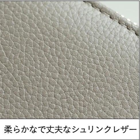コインケース 本革シュリンクレザー二つ折りファスナー小銭入れ