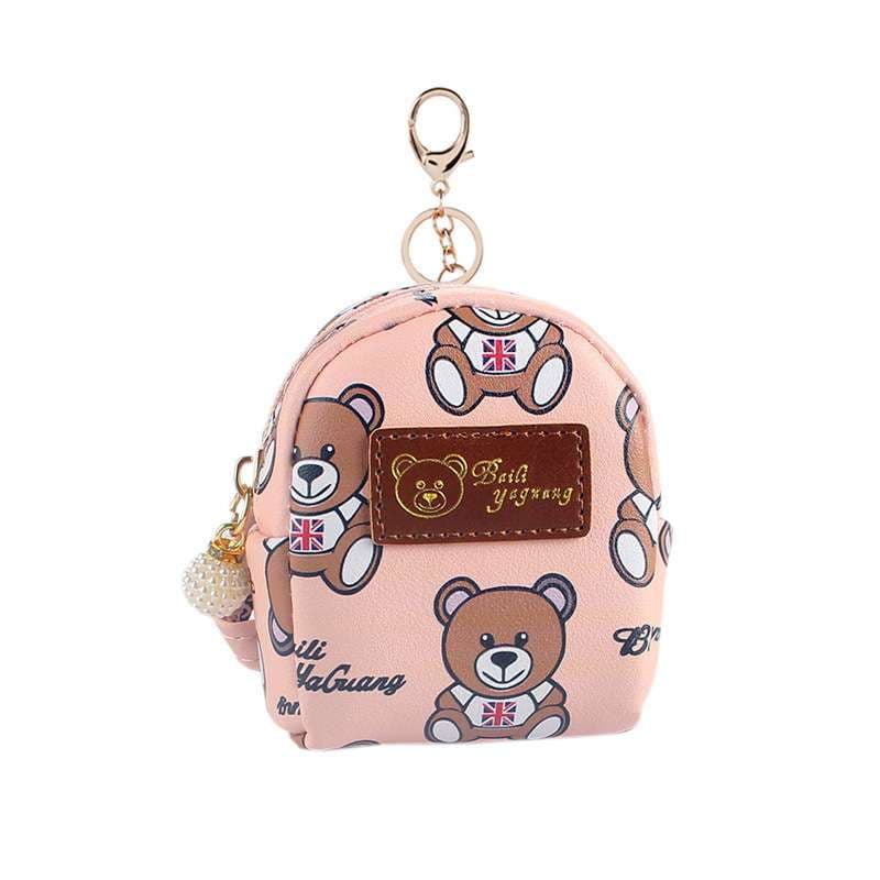 クマちゃんユニオンジャックミニバックパックコインケース